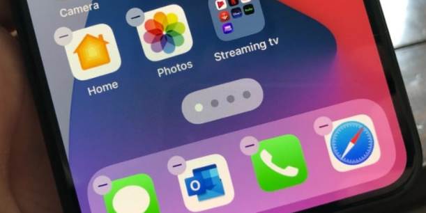 iOS 14中如何清理主屏幕上的应用程序?