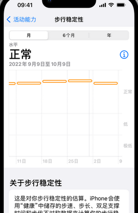 扶沟iPhone手机维修如何在iPhone开启'步行稳定性通知'