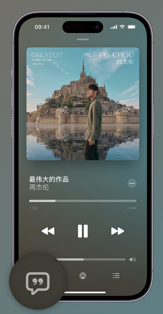 扶沟iphone维修分享如何在iPhone上使用Apple Music全新唱歌功能 